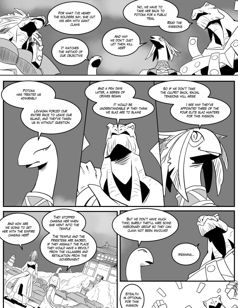 Monster girls on tour - Episode 263, Page 1: Page 263